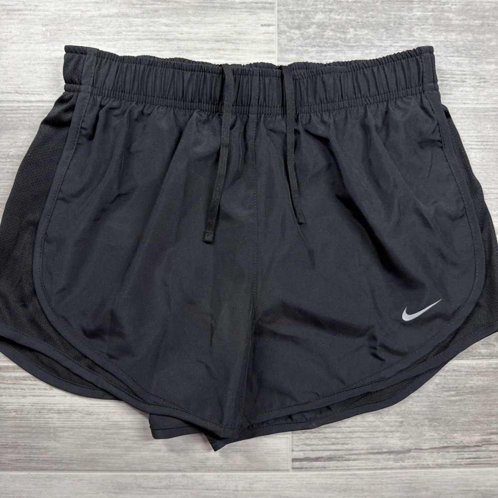 Nike Tempo Women's Brief-Lined Running Shorts Black Size Small 831558-014 NWT